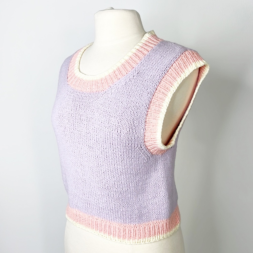 Beata Design Studio Hand Knit Sweater Vest